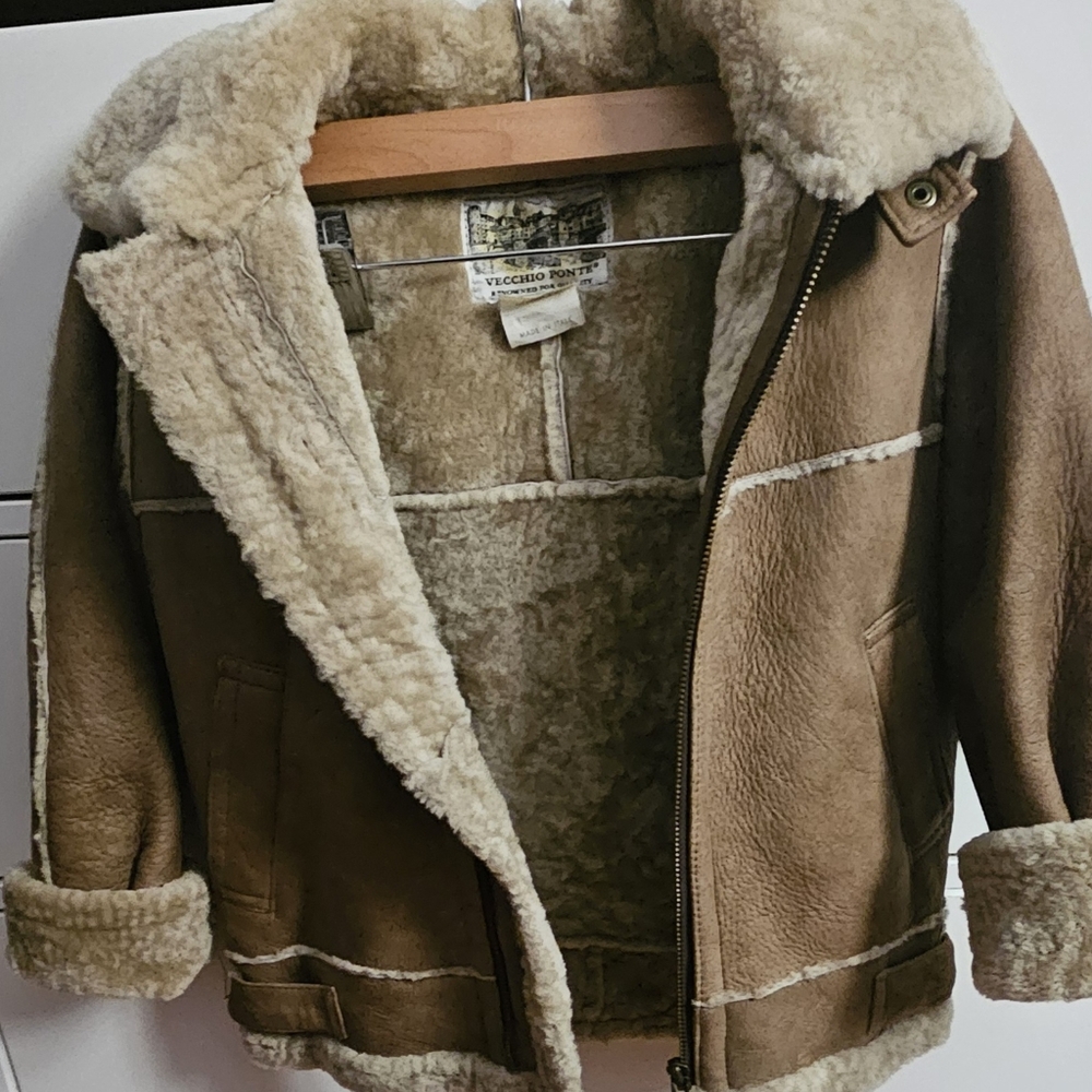 Vintage 100% Shearling Lamb Coat